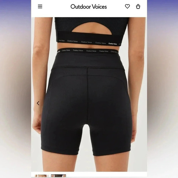 Outdoor Voices Thrive 5” Short XXS Margarita (Lt. Lime) Run Hike Media Pockets - Picture 3 of 11